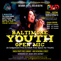 YOUTH OPEN MIC - 2023 - REVAMP - JULY 15